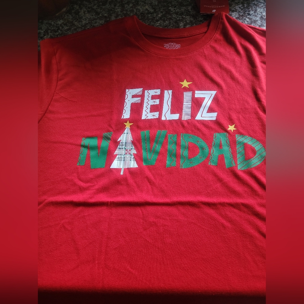 Feliz Navidad men’s shirt